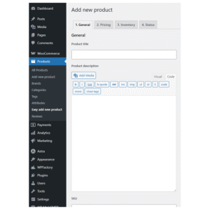 Plugnition WooCommerce Easy Product Editor