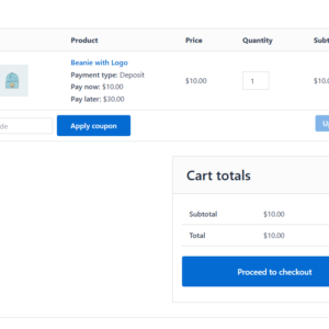 WooCommerce Deposits