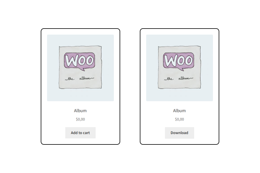 WooCommerce Download Button Plugin