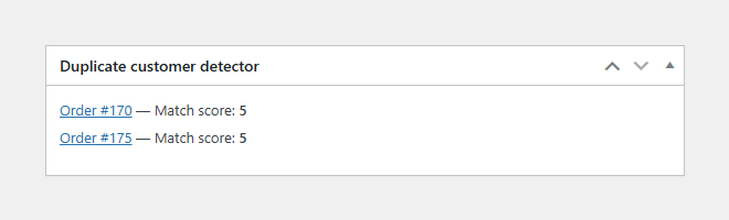 WooCommerce Duplicate Customer Detector by Plugnition